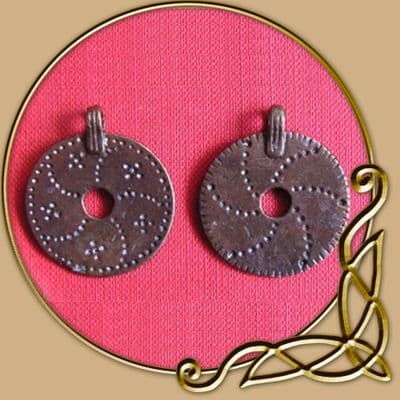 Bronzed Viking Jewellery - Solar