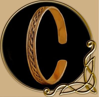 Celtic Bracelet Ornamentation from Bronze