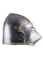 Children Knight's Helmet Houndskull with Hinged Visor, Plastic