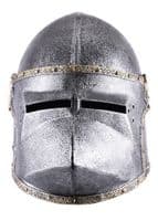 Children Knight's Helmet Houndskull with Hinged Visor, Plastic