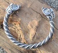 Collach Celtic boar silver bracelet