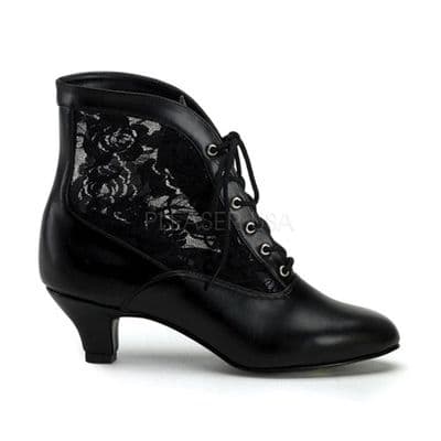Costume-Ladies Dame Ankle Boots