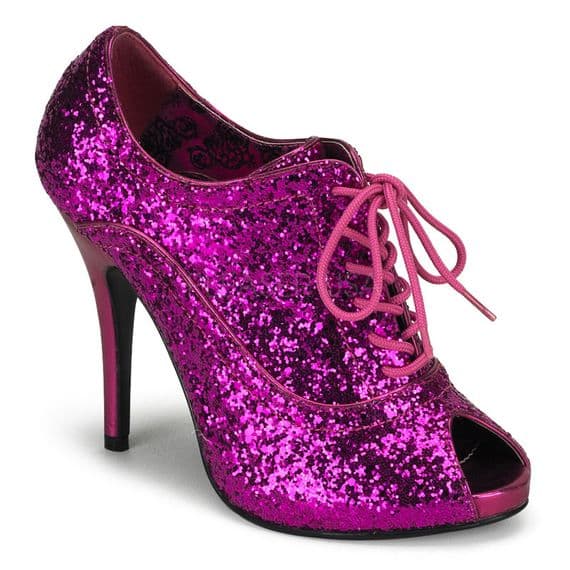Costume Ladies Glitter Shoes