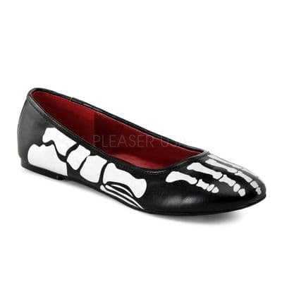 Costume Ladies X-Ray Flat Shoes