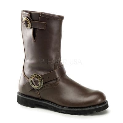 Costume- Mens Buckled Steampunk Boots