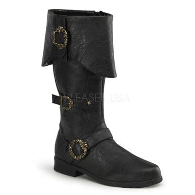 Costume-Mens Carribean Pirate Boots