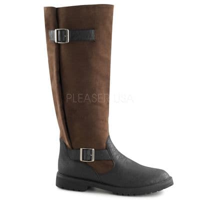 Costume - Mens Gotham boots with buckles