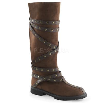Costume - Mens Gotham boots with straps