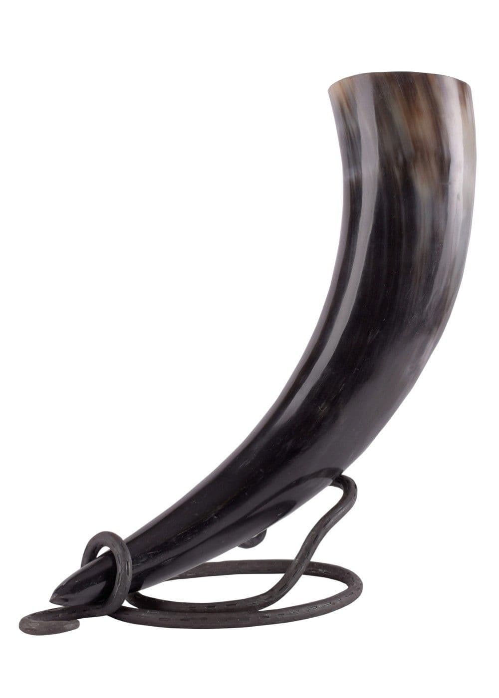 Drinking horn iron stand