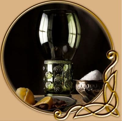 Dutch Renaissance glass goblet