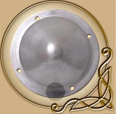 Early medieval shield boss with rivets