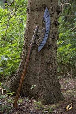 Elven Wing Axe - 150 cm