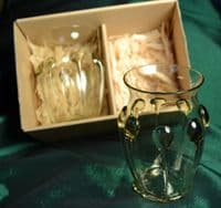 Historical glass XIV century