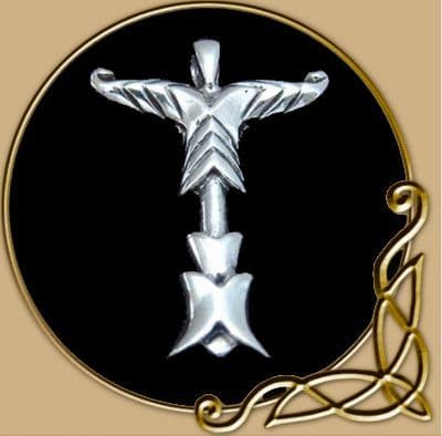 Irminsul Pendant, Silver