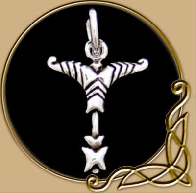 Irminsul silver pendant