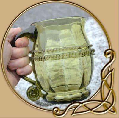 Large beer glass