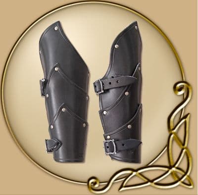LARP Alistair Leather Bracers
