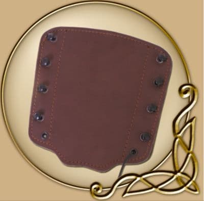 LARP Armguard brown leather