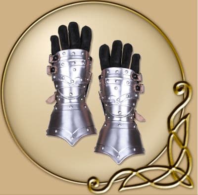 LARP Balthasar Platemail Gauntlets