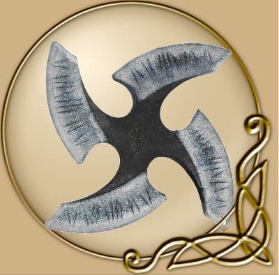 LARP Black Shuriken