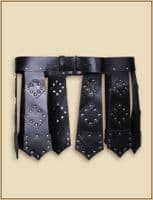 LARP Boris armour belt tassets
