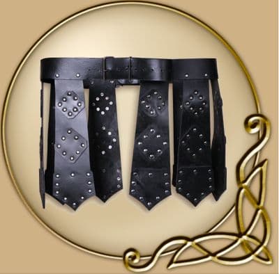 LARP Boris armour belt tassets
