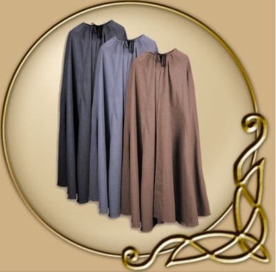 LARP Carl canvas cloak