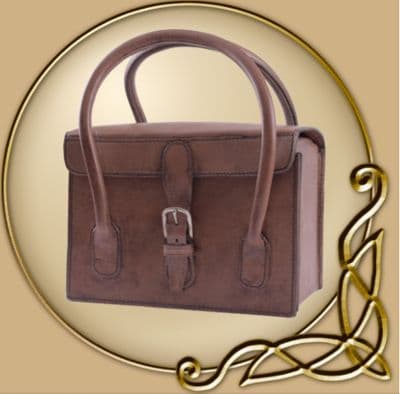 LARP Cartridge leather bag with handles