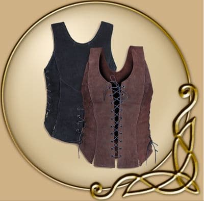 LARP Caty leather bodice