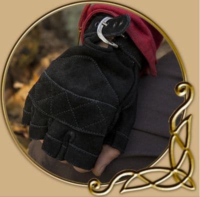 LARP Celtic Gloves Suede