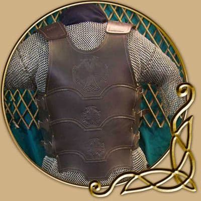 LARP Celtic Warden Leather Armour