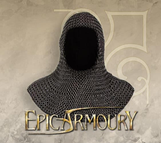 LARP Chainmail Hood