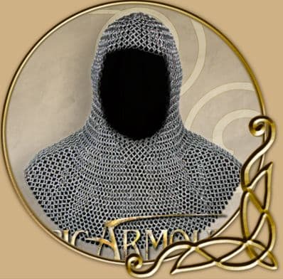 LARP Chainmail Hood