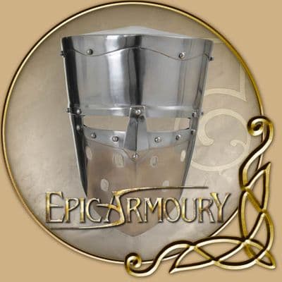 LARP Crusader Helmet