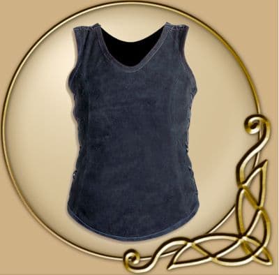 LARP Dana suede leather vest