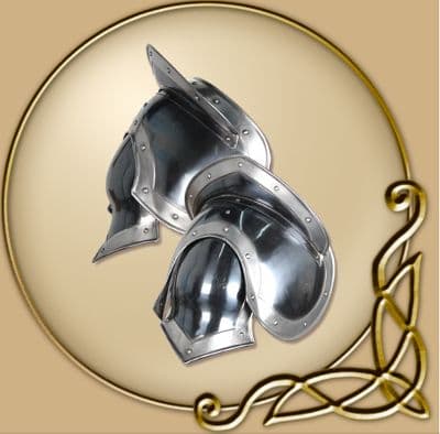 LARP Edward Platemail Spaulders