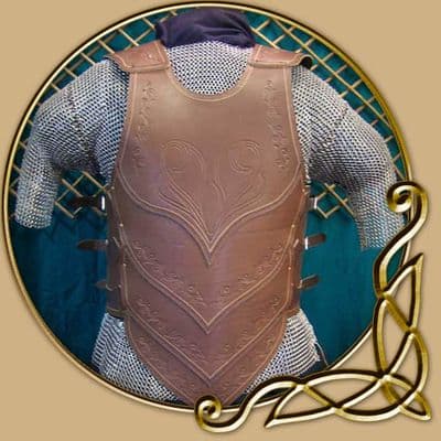 LARP Eldar Leather Body Armour