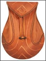 LARP Elven Leather Bag