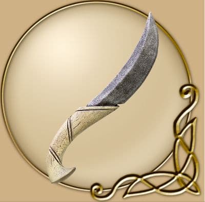LARP Elven Throwing Knife