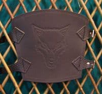 LARP Fenris Leather Bracers