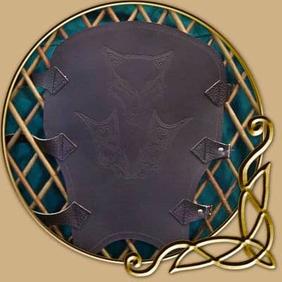 LARP Fenris Leather Greaves