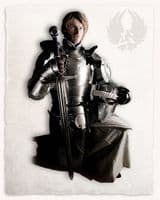 LARP Galahad paladin armor set