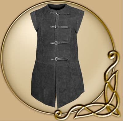 LARP Garen suede vest short