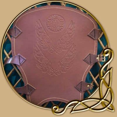 LARP Griffon Leather Greaves