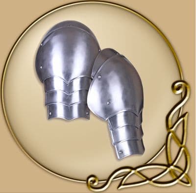 LARP Gustav Platemail Spaulders