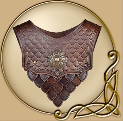 LARP Hektor gorget