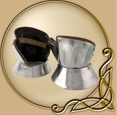 LARP Hourglass demi gauntlets