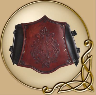 LARP Isolde leather bodice