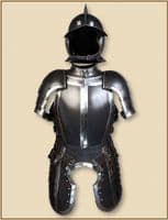 LARP Kaspar complete armour set browned