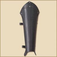LARP Lancelot leather greaves